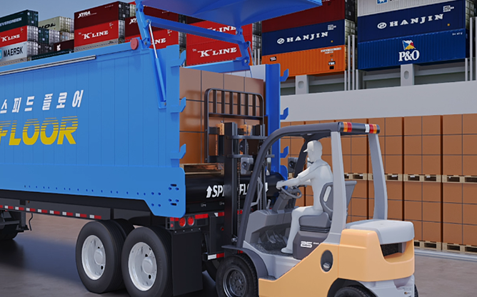 주식회사 스피드플로어 - 스마트 자동화물 상하차