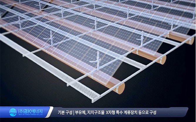 (주)비케이에너지 - 수상태양광 개발