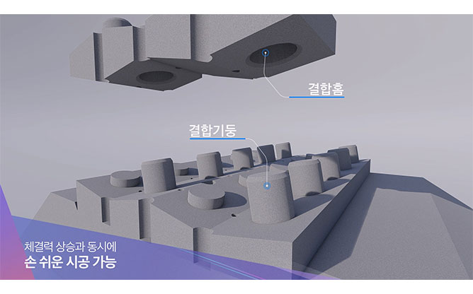 (주)에스엠엔지니어링 - 콘크리트 블록식 방파제