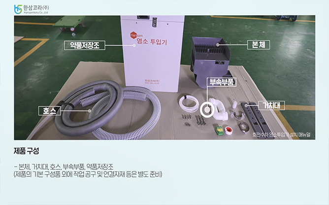 한삼코라(주) - 염소투입기