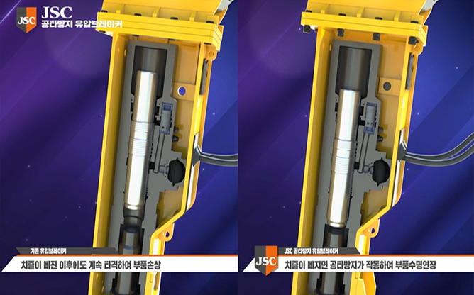 주식회사 제이에스씨 - 공타방지 유압브레이커
