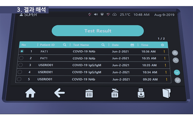 (주)미코바이오메드 -  신속진단키트 리더기