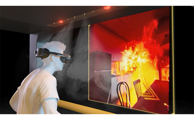 (주)영우산업-4D VR CUBE