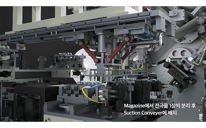 동진기업(주) - 원통형 이차전지 조립 설비 전문기업
