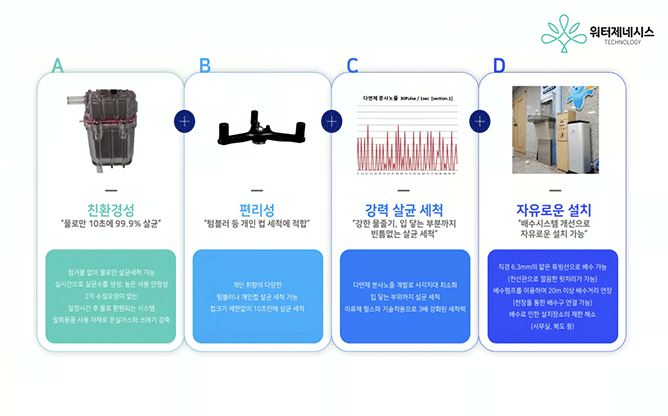 워터제네시스 - 살균세척기