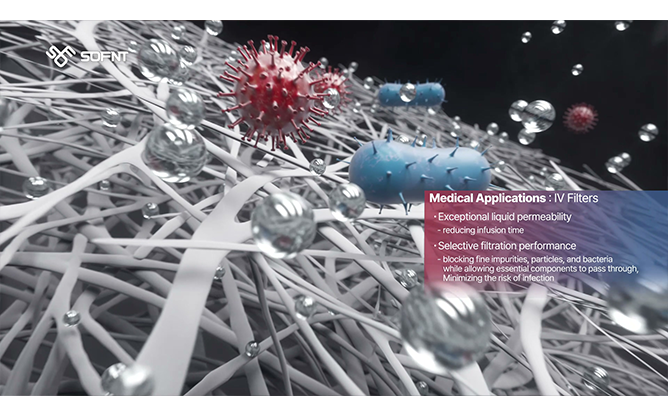(주)소프엔티 -  나노섬유 멤브레인 기술