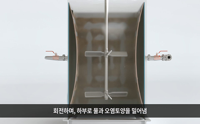 한국기술거래사회 - 아트리션 스크러버 장치