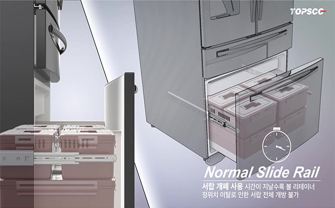 (주)탑스코 - 슬레이드레일 전문