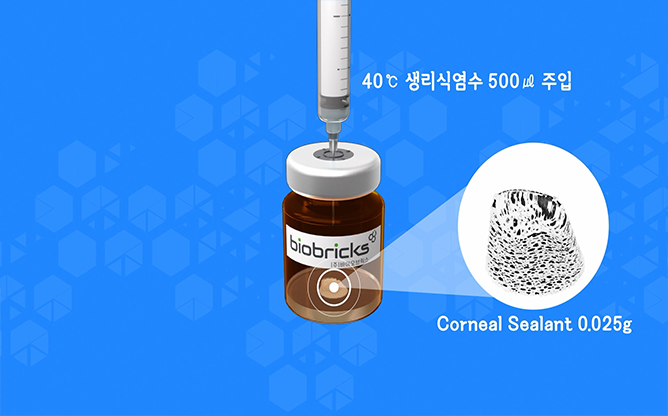 포스텍 - 각막궤양수복재