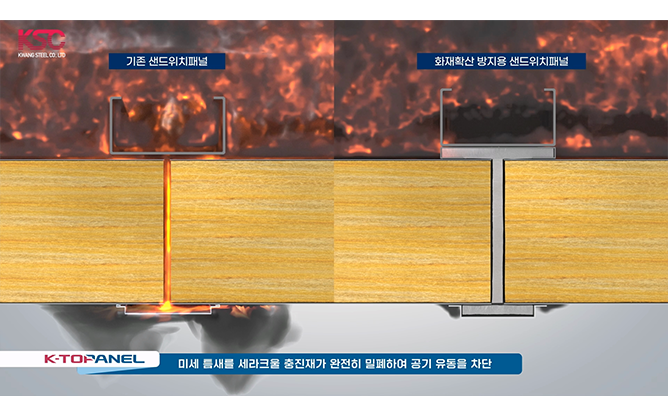 (주)광스틸 - 샌드위치 패널 조립체