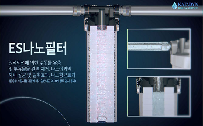 (주)카타딘코리아서비스 - ES나노홈정수시스템