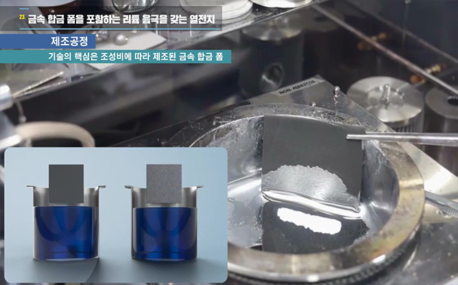 국방과학연구소 - 리튬 음극 열전지