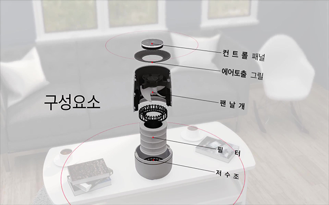 (주)아이티플러스 - 가습 공기청정기