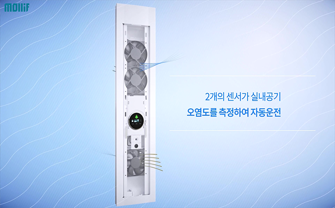 몰리프 - 스마트 공기 청청기(에어뱅)