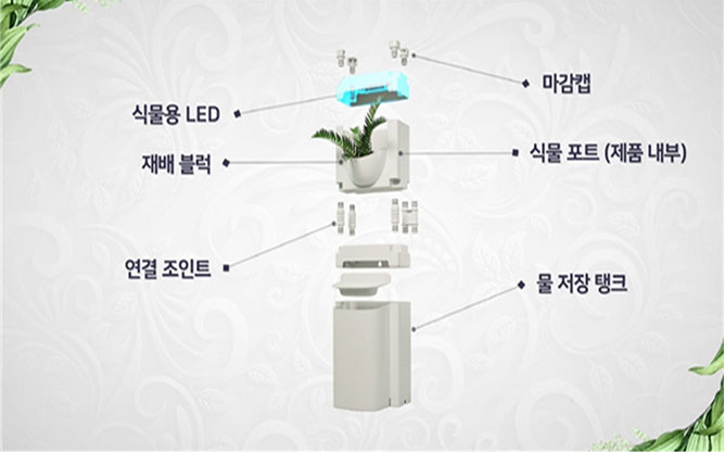 (주)지텍 - 조립식 식물재배장치