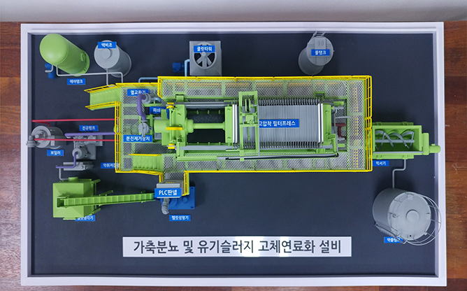 에이스테크 - 유기슬러지 고체 연료화