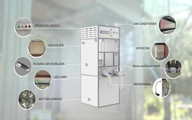 비엠테크 - 워크스루(walk through booth)