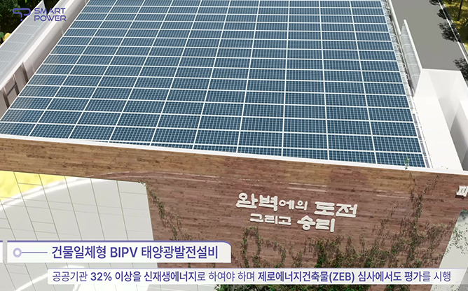 스마트파워 - 건물일체형 BIPV 태양광