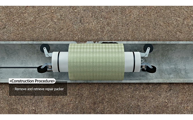 주식회사 수도씨앤지 - 비굴착 부분 보수기