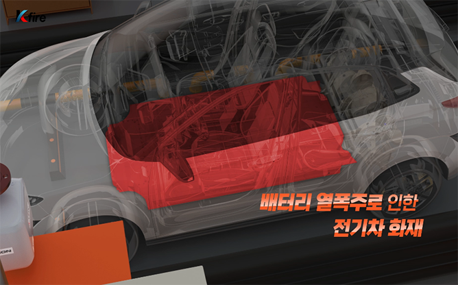 (주)한국소방기구제작소 - 전기차 화재진압 솔루션