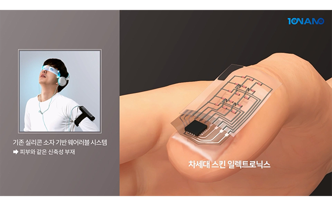 한국과학기술원 - 차세대 스킨 일렉트로닉스