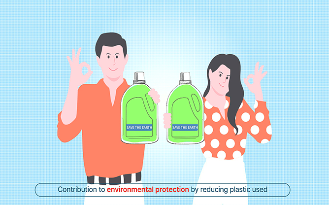 (주)에이치비글로벌 - 초고농축 세제 벌크 솔루션