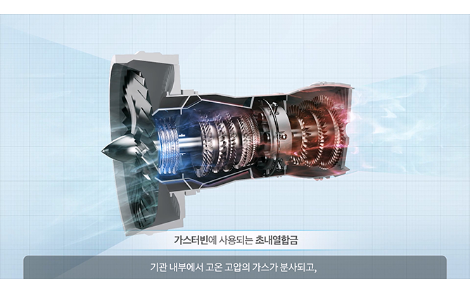 한국재료연구원 - 우주항공용 가스터빈