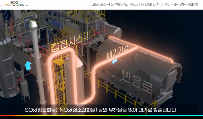 (주)에코크레이션 - 촉매탑