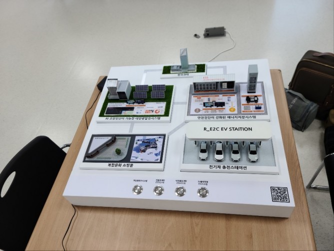융복합 충전 스테이션 모형-(주)이투지